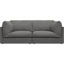 Finley California Slate Modular Sofa - 2 Seater color California Slate