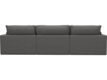Willow California Slate Modular Sofa - 3 Seater color California Slate