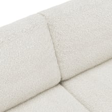 Haven Boucle Ivory Sofa - 2.5 Seater color Boucle Ivory