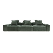Riley Muse Forest Modular Sofa - 3 Seater color Muse Forest