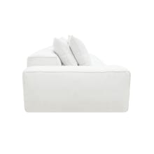 Riley Linen Pure White Modular Sofa - 3 Seater color Linen Pure White