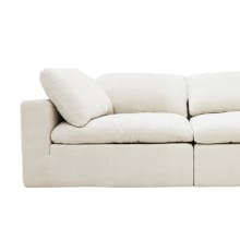 Cloud Deep Muse Flax Modular Sofa - 5 Piece color Muse Flax