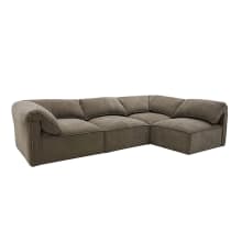Kai Tribute Walnut Modular Sofa - 4 Seater color Tribute Walnut