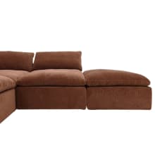 Cloud Deep Muse Rust Modular Sofa - 6 Piece color Muse Rust