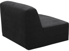 Copenhagen Plaza Flint Grey Armless Chair Sofa Module color Plaza Flint Grey