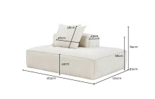 Riley California Ivory Module Terminal Right color California Ivory