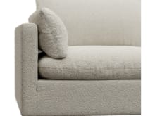 Willow Boucle Ivory Modular Sofa - 4 Seater color Boucle Ivory