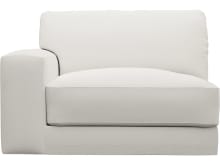 Monica Tribute Ice Left Arm Facing Chair Module color Tribute Ice