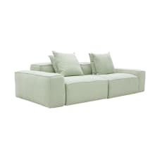 Riley Linen Oatmeal Modular Sofa - 2 Seater color Linen Oatmeal