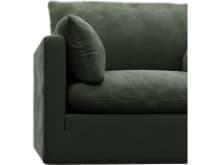 Willow Muse Forest Armchair color Muse Forest