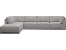 Emily Modular Sofa View Steel - 6 Piece color View Steel