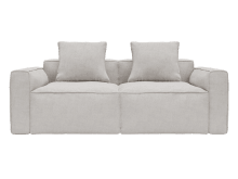 Riley Apt Avon Mineral Sofa - 2 Seater color Avon Mineral
