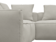 Riley Apt California Ivory Corner Sofa - 5 Seater color California Ivory