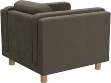 Hayes Muse Mink Armchair color Muse Mink