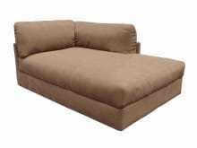 Finley Tribute Chestnut Right Arm Facing Chaise Module color Tribute Chestnut