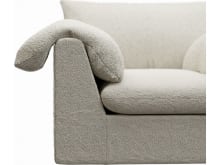 Ludlow Boucle Ivory Armchair color Boucle Ivory