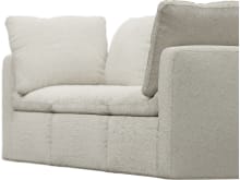 Cloud Boucle Ivory Modular Sofa - 3 Piece color Boucle Ivory