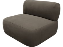 Beckett Muse Mink Sofa Module Armless color Muse Mink