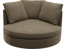 Adore Tribute Walnut Swivel Chair color Tribute Walnut