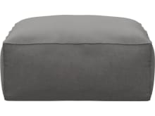 Riley California Slate Modular Small Ottoman color California Slate