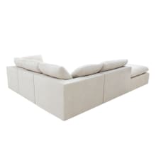 Cloud Muse Flax Modular Sofa - 5 Piece color Muse Flax