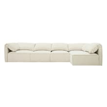 Kai Tribute Shell Modular Sofa - 5 Seater color Tribute Shell