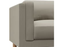 Hayes Plaza Natural Sofa - 2 Seater color Plaza Natural
