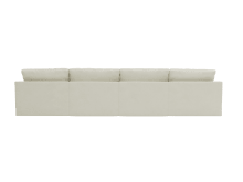 Retreat Tribute Shell Modular Sofa - 4 Piece color Tribute Shell