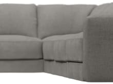 Monica Isla Soft Grey Sofa - 6 Seater LAF Terminal color Isla Soft Grey