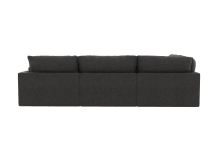 Willow California Charcoal Corner Sofa - 5 Seater color California Charcoal