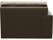 Monica Tribute Walnut Left Arm Facing Chair Module color Tribute Walnut