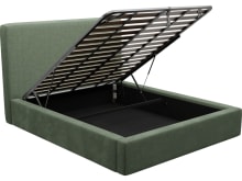 Felix Gas Lift Bed Tribute Dark Jade color Tribute Dark Jade