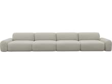 Beckett California Ivory Modular Sofa - 4 Seater color California Ivory