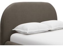 Capri Gas Lift Bed Muse Mink color Muse Mink