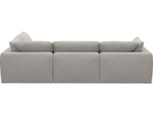 Cloud Deep Avon Mineral Modular Sofa - 4 Piece color Avon Mineral