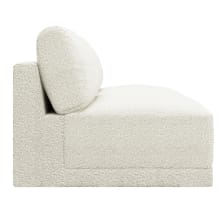 Haven Boucle Ivory 2 Seater Armless Sofa Module color Boucle Ivory