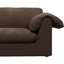 Ludlow Muse Chocolate Sofa - 4 Seater LAF Terminal color Muse Chocolate