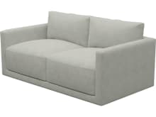 Haven Toorak Pebble Sofa - 2.5 Seater color Toorak Pebble