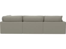 Willow California Ivory Modular Sofa - 5 Seater RAF Terminal color California Ivory