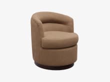 Penelope Swivel Chair Tribute Chestnut color Tribute Chestnut