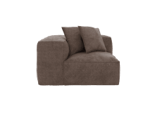 Riley Sofa Modules Slip Covers Muse Mink color Muse Mink