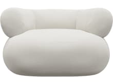 Colette Tribute Ice Swivel Armchair color Tribute Ice