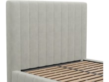 Brentwood Gas Lift Bed Toorak Pebble color Toorak Pebble