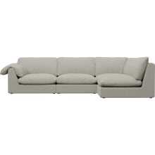 Ludlow California Ivory Sofa - 4 Seater RAF Terminal color California Ivory