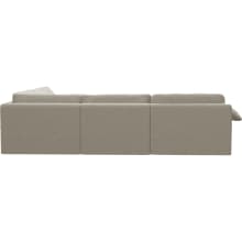 Ludlow Boucle Ivory Corner Sofa - 5 Seater color Boucle Ivory