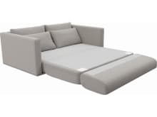 Porter Boucle Pumice 2-Seater Sofa Bed color Boucle Pumice
