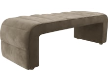 Maeve Bench Tribute Walnut color Tribute Walnut