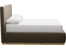 Haven Gas Lift Bed Tribute Walnut color Tribute Walnut