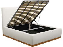 Haven Dark Gas Lift Bed Tribute Shell color Tribute Shell