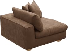 Tully Tribute Chestnut Right Arm Facing Chair Module color Tribute Chestnut